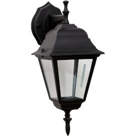 D CRNI max.1x60W E27 baštenska lampa, fenjer
