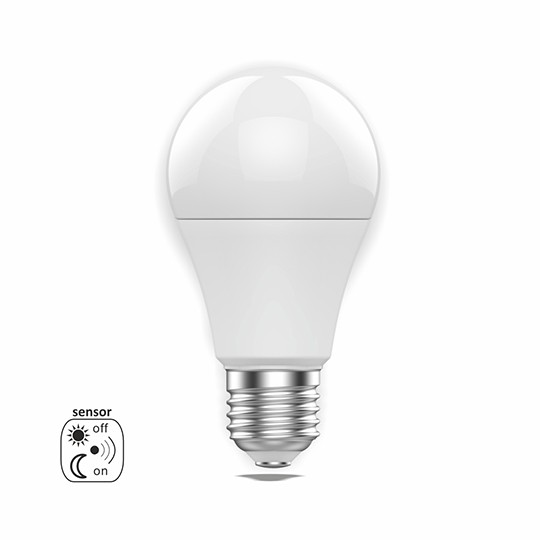 E27 9W A60 6500K 806lm LED sijalica sa foto senzorom DAN/NOĆ auto detekcija, 170-240V Mitea Lighting