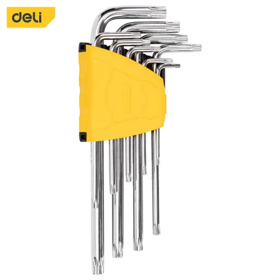 Set dugih torx ključeva DELI T10-T50, 9kom